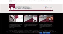 Desktop Screenshot of conservatoriofoggia.it
