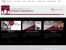 Tablet Screenshot of conservatoriofoggia.it